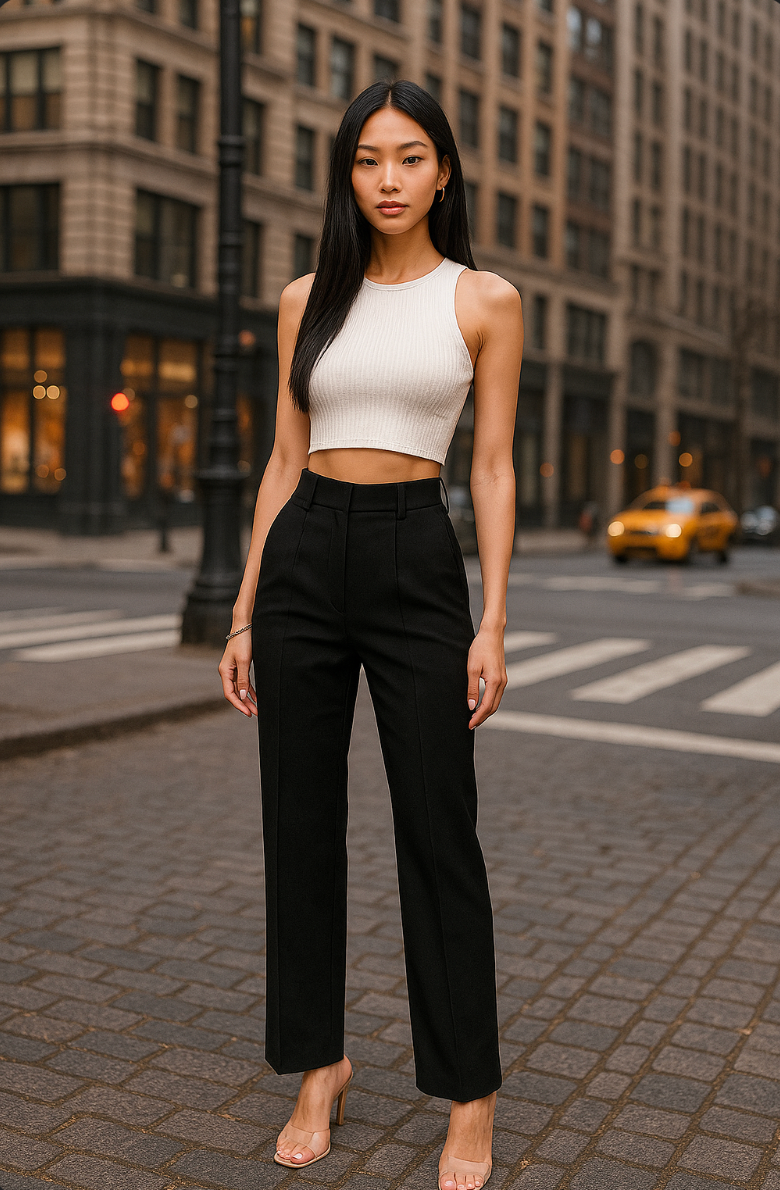 Giorgia™ | High-Waisted Trousers