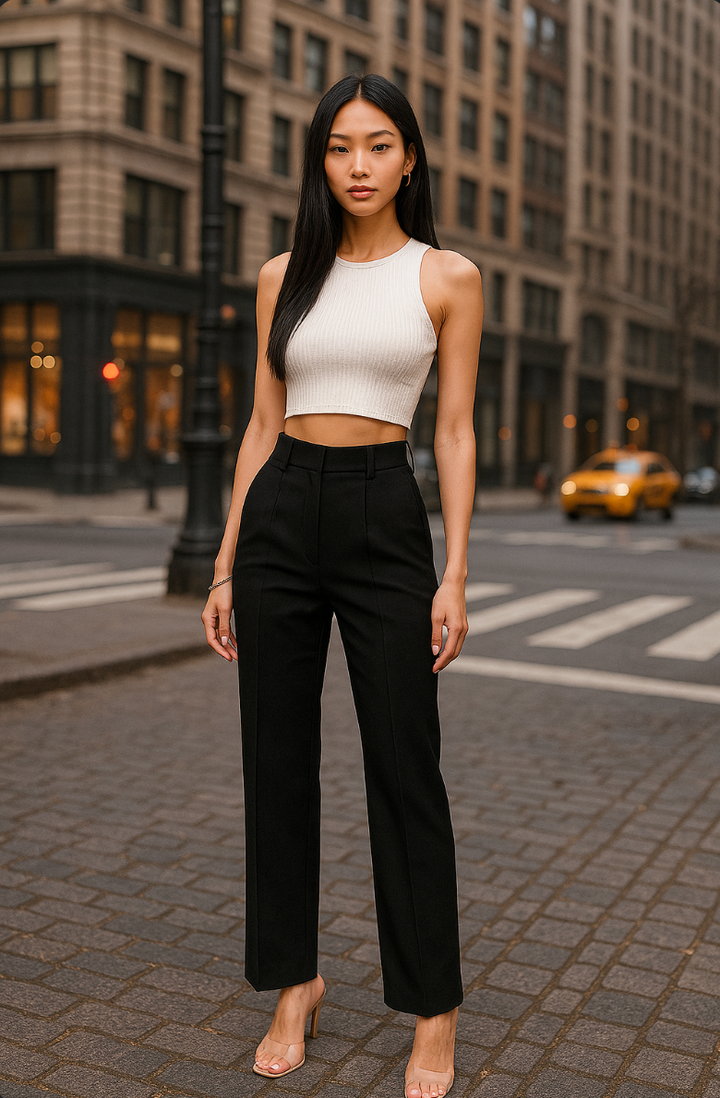 Giorgia™ | High-Waisted Trousers