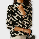 Fiore™ | Elegant Patterned Sweater